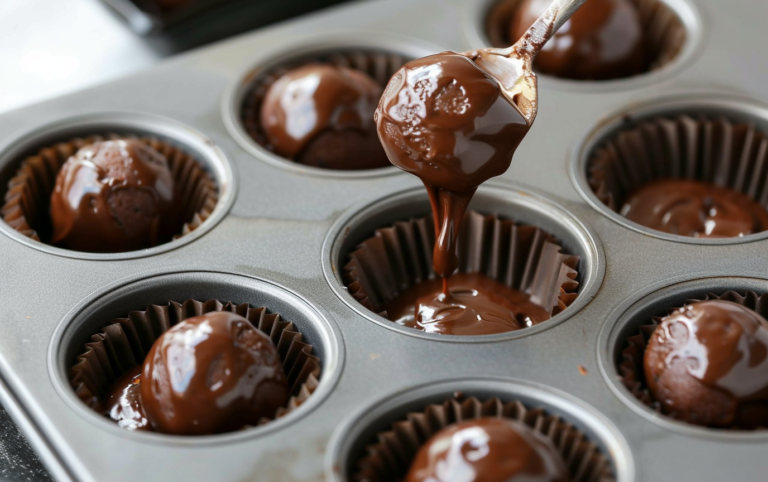 Decadent Chocolate Surprise Cupcakes 7
