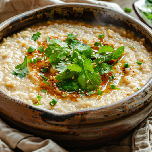 Hearty Mung Bean Millet Porridge_done