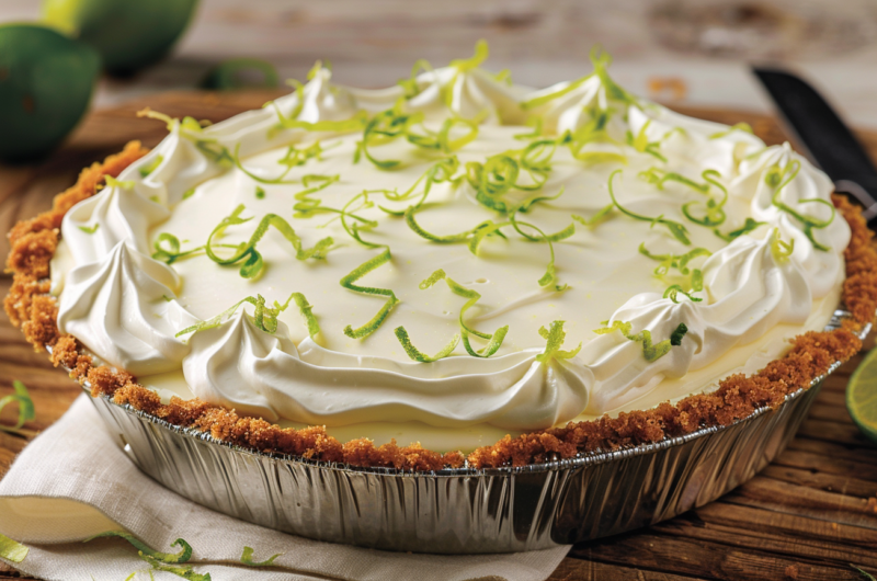 Tangy Lime Delight Pie