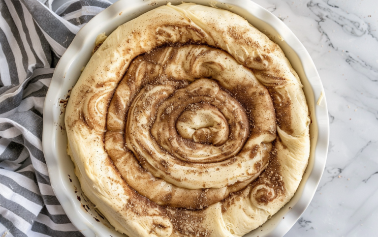 Giant Cinnamon Swirl Cake