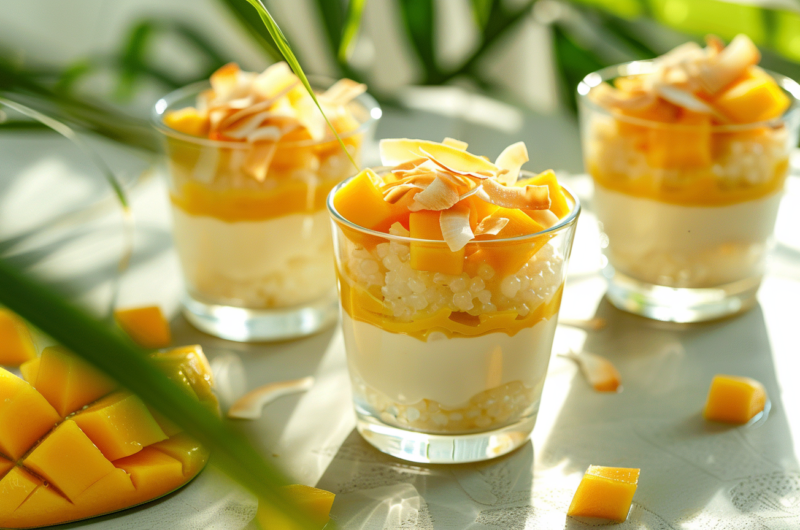 Mango Sago (Tapioca Pudding) Delight