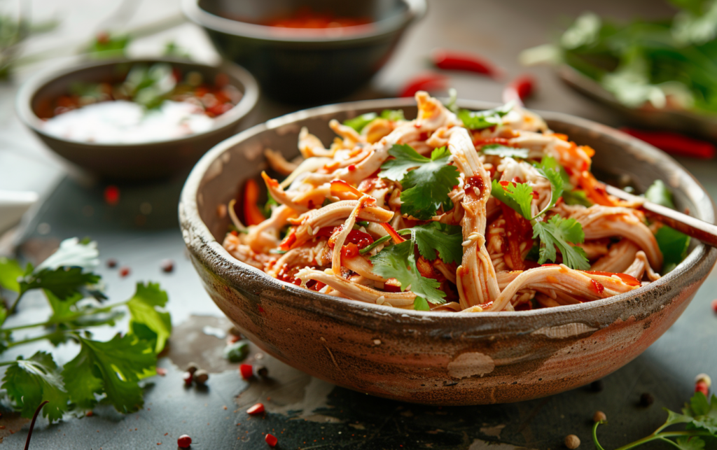 Sichuan Style Spicy Chicken Salad